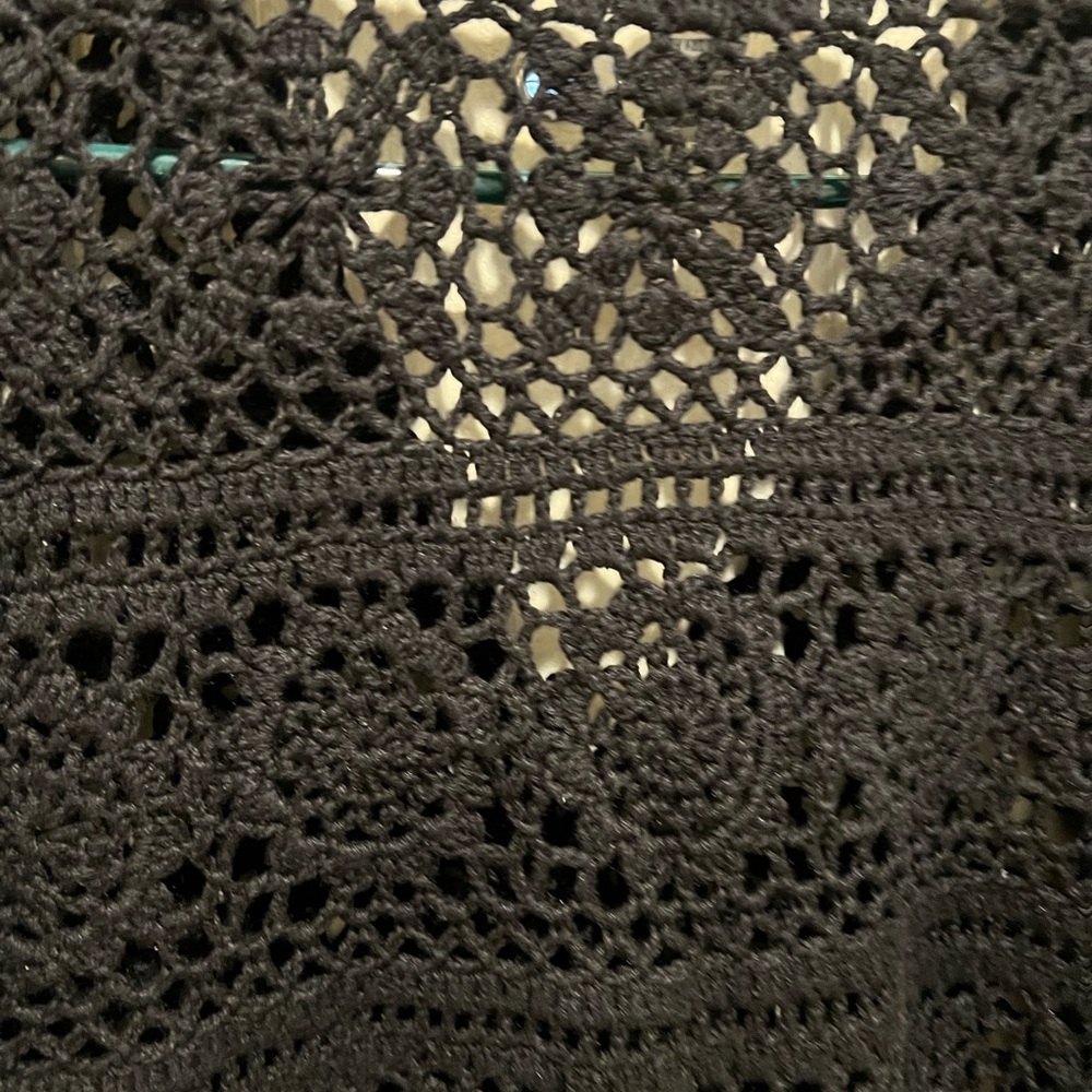 VTG JENNIFER MOORE‎ CROCHET SWEATER - Picture 4 of 4